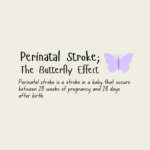 Perinatal Stroke; The Butterfly Effect How Early Medical Events Can Have Delayed Consequences
